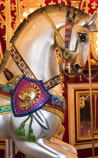 Close Up, Carnival Horse. Sony RX10, ISO 640, Builtin Flash, f5.6 at 1/125
